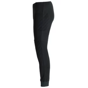 Pantalón largo de portero Roly Bayern 0552, negro, vista lateral