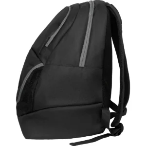 Mochila deportiva Roly Columba 7120, negro, vista lateral