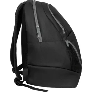 Mochila deportiva Roly Columba 7120, negro, vista lateral opuesta
