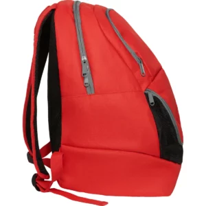 Mochila deportiva Roly Columba 7120, rojo, vista lateral opuesta