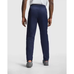 Pantalón unisex Roly WRK Rochat 9088, marino, vista posterior con modelo