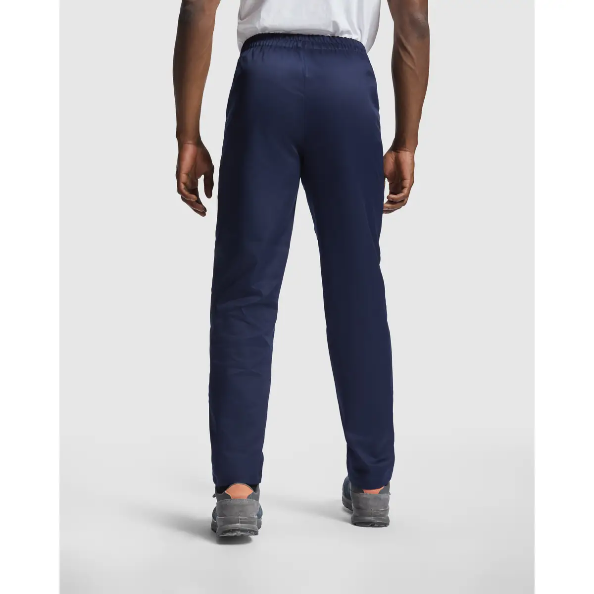 Pantalón unisex Roly WRK Rochat 9088 3 Pantalón unisex Roly WRK Rochat 9088, marino, vista posterior con modelo