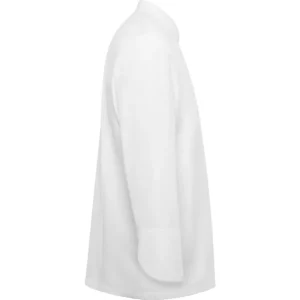 Chaqueta de cocina unisex Roly WRK Dabiz 4500, blanco, vista lateral opuesta