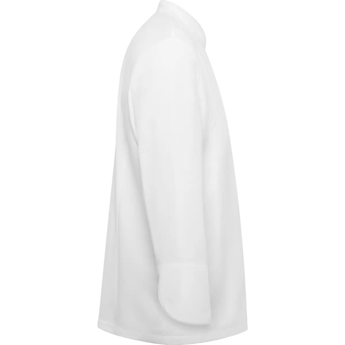 Chaqueta de cocina unisex Roly WRK Dabiz 4500 8 Chaqueta de cocina unisex Roly WRK Dabiz 4500, blanco, vista lateral opuesta