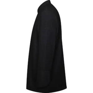 Chaqueta de cocina unisex Roly WRK Dabiz 4500, negro, vista lateral