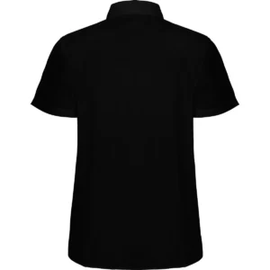 Camisa manga corta mujer Roly WRK Sofia 5061, negro, vista posterior