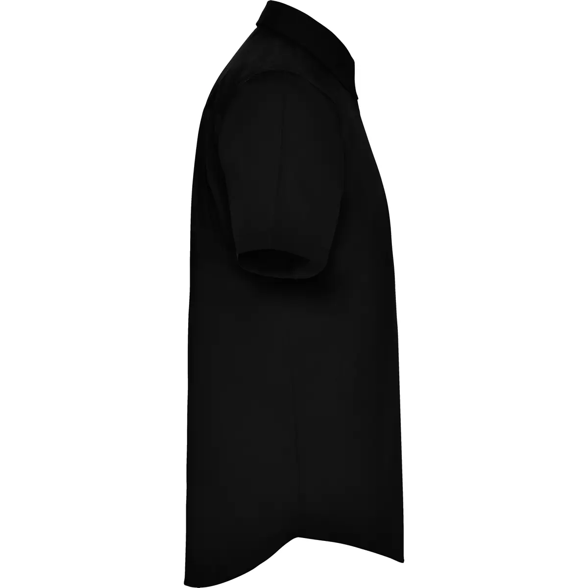 Camisa manga corta hombre Roly WRK Aifos 5503 15 Camisa manga corta hombre Roly WRK Aifos 5503, negro, vista lateral opuesta