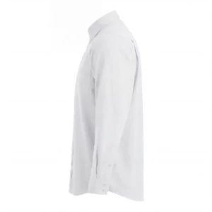 Camisa manga larga hombre Roly WRK Aifos L/S 5504, blanco, vista lateral