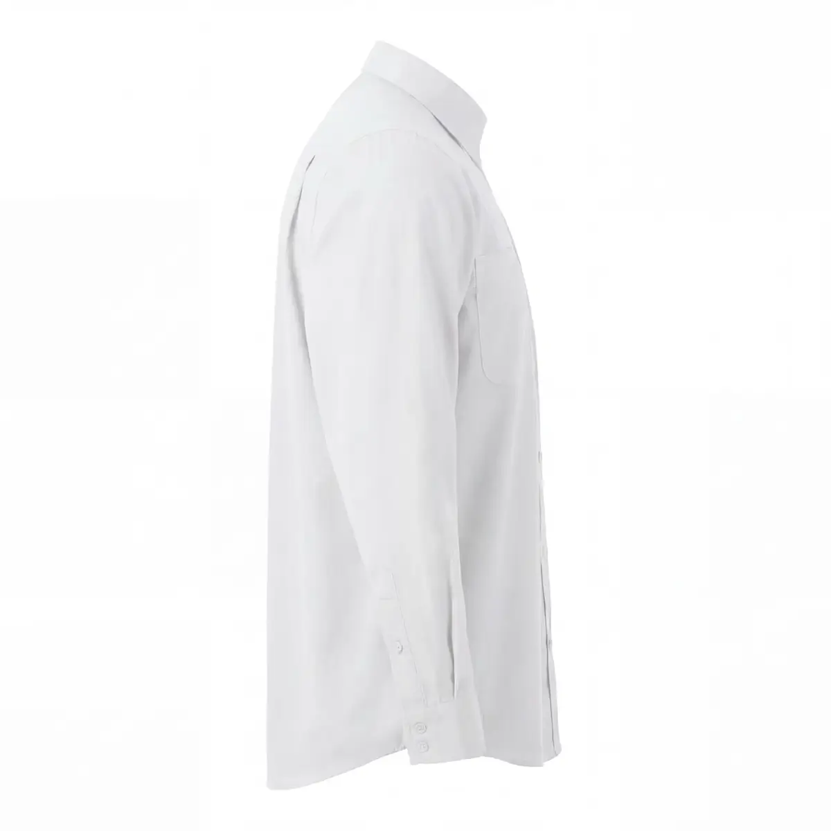 Camisa manga larga hombre Roly WRK Aifos L/S 5504 8 Camisa manga larga hombre Roly WRK Aifos L/S 5504, blanco, vista lateral opuesta