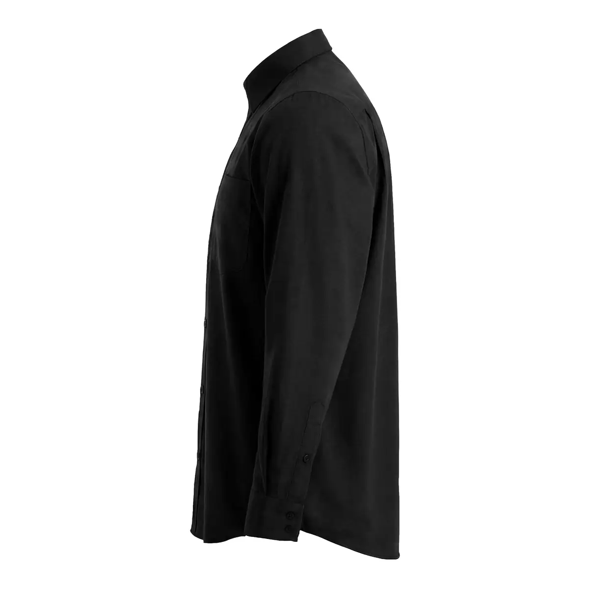 Camisa manga larga hombre Roly WRK Aifos L/S 5504 15 Camisa manga larga hombre Roly WRK Aifos L/S 5504, negro, vista lateral