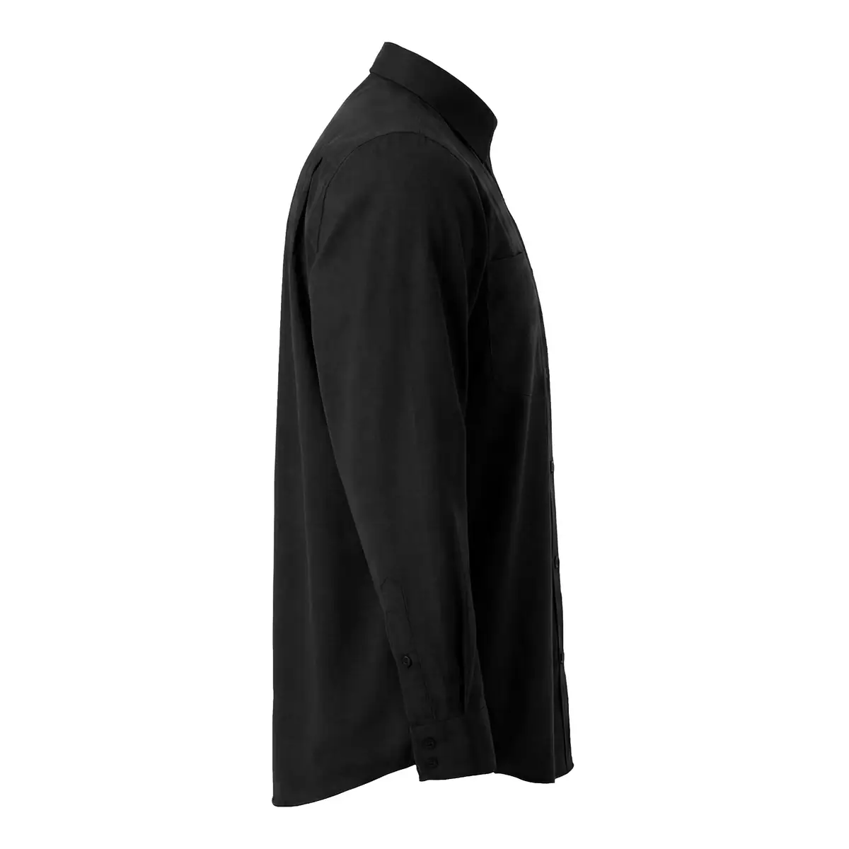 Camisa manga larga hombre Roly WRK Aifos L/S 5504 16 Camisa manga larga hombre Roly WRK Aifos L/S 5504, negro, vista lateral opuesta
