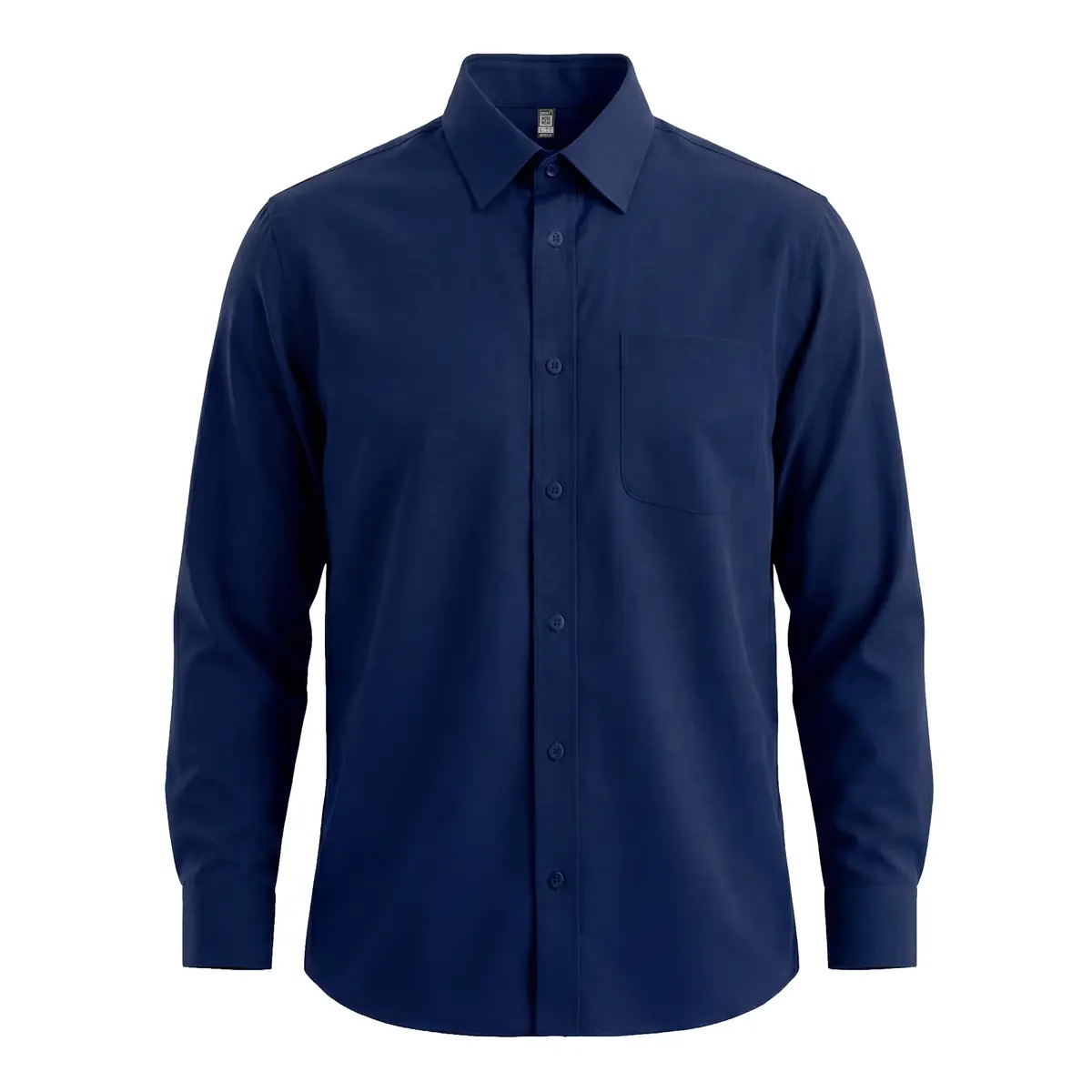 Camisa manga larga hombre Roly WRK Aifos L/S 5504 9 Camisa manga larga hombre Roly WRK Aifos L/S 5504, marino, vista frontal