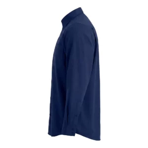 Camisa manga larga hombre Roly WRK Aifos L/S 5504, marino, vista lateral