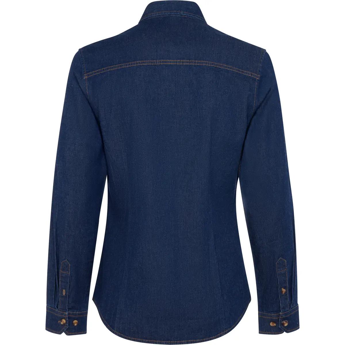 Camisa vaquera mujer Roly WRK Lujan Woman 6707 6 Camisa vaquera mujer Roly WRK Lujan Woman 6707, vaquero, vista posterior
