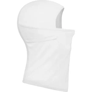 Máscara textil Roly WRK Darak 9081, blanco, vista lateral opuesta
