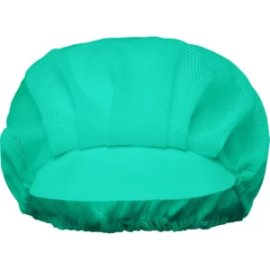 Gorro de cocina Roly WRK Atala 9083, verde lab, vista frontal