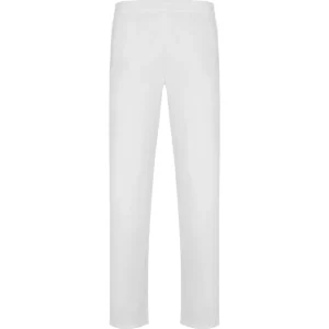 Pantalón unisex Roly WRK Rochat 9088, blanco, vista frontal