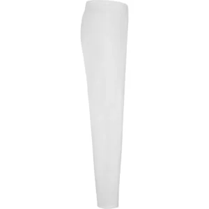 Pantalón unisex Roly WRK Rochat 9088, blanco, vista lateral opuesta