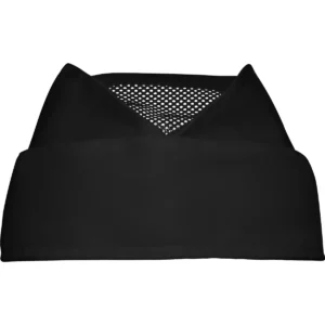 Gorro de cocina Roly WRK Lagasse 9090, negro, vista posterior