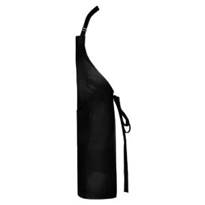 Delantal reciclado Roly WRK Bost 9139, negro, vista lateral