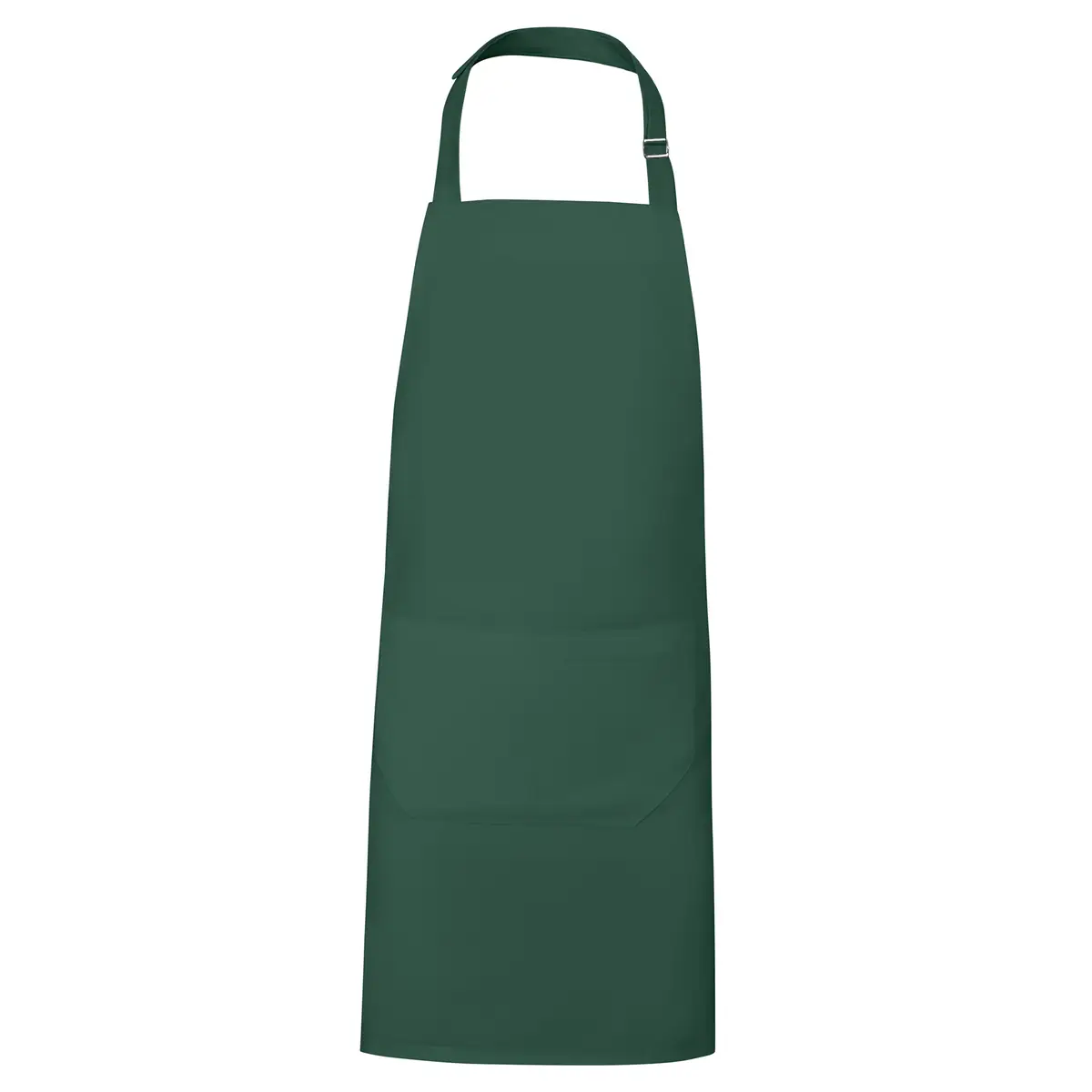 Delantal reciclado Roly WRK Bost 9139 18 Delantal reciclado Roly WRK Bost 9139, verde botella, vista frontal