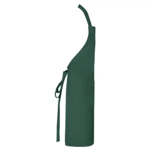 Delantal reciclado Roly WRK Bost 9139, verde botella, vista lateral opuesta