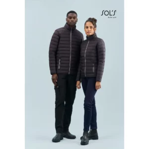 Chaqueta acolchada mujer SOL’S RIDE WOMEN 01170, vista con modelo.