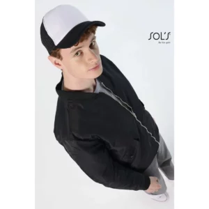 Gorra de malla unisex SOL’S BUBBLE 01668, vista con modelo.