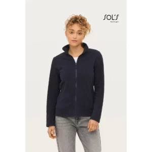 Chaqueta polar mujer SOL’S NORMAN WOMEN 02094, vista con modelo.