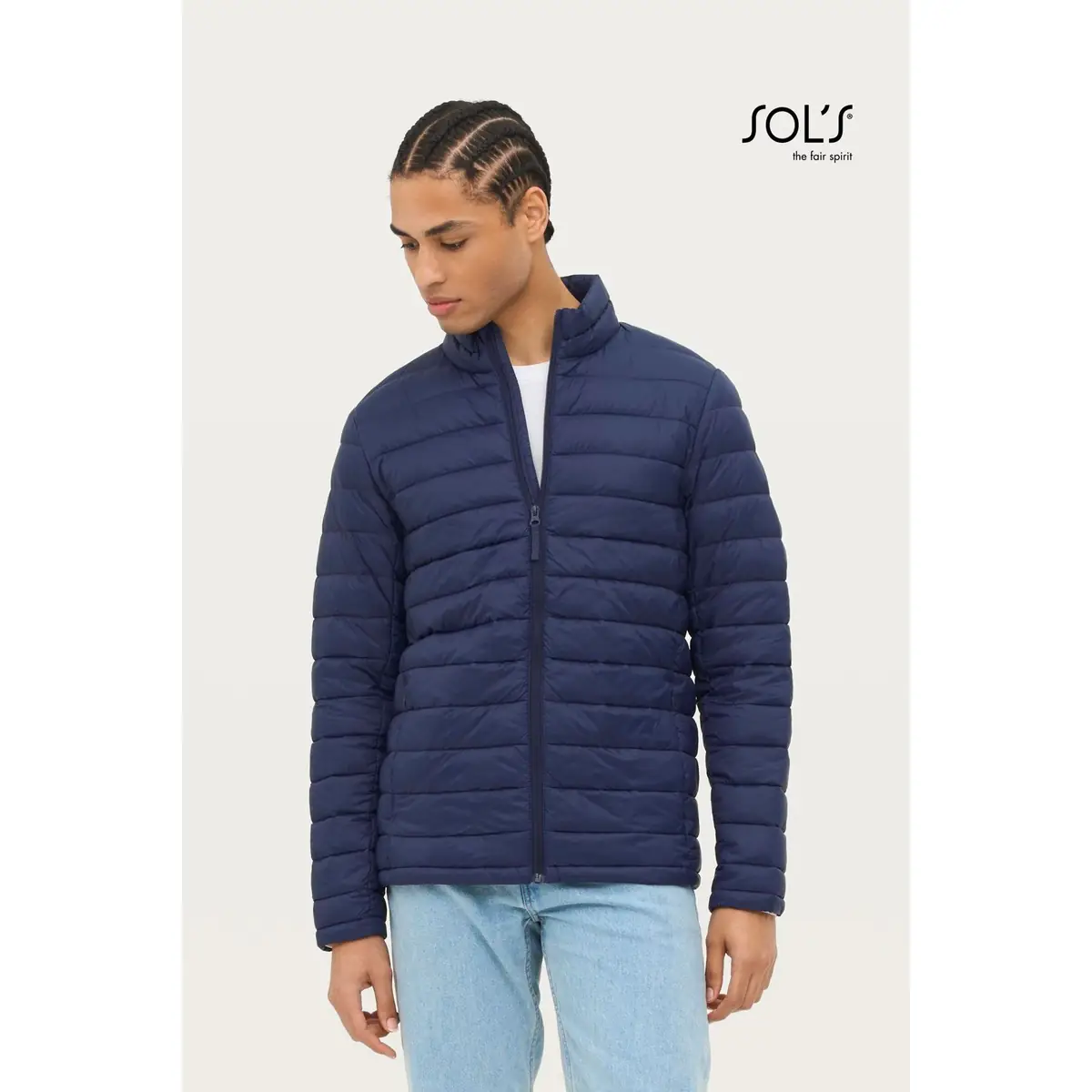 Chaqueta ligera hombre SOL’S WILSON MEN 02898 2 Chaqueta ligera hombre SOL’S WILSON MEN 02898, vista con modelo.