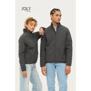 Chaqueta softshell hombre SOL’S RADIAN MEN 03090, vista con modelos.