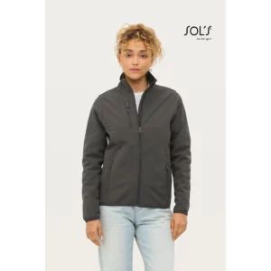 Chaqueta softshell mujer SOL’S RADIAN WOMEN 03107, vista con modelo.
