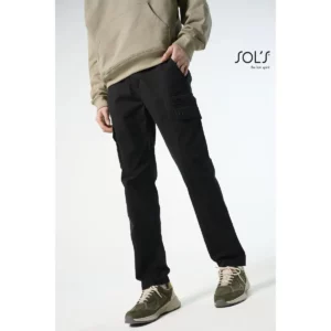 Pantalón elástico hombre SOL’S DOCKER 03820, vista con modelo.
