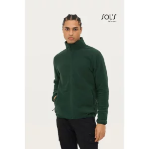 Chaqueta polar hombre SOL’S FACTOR MEN 03823, vista con modelo.