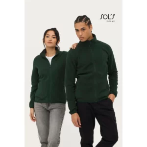 Chaqueta polar mujer SOL’S FACTOR WOMEN 03824, vista con modelo.