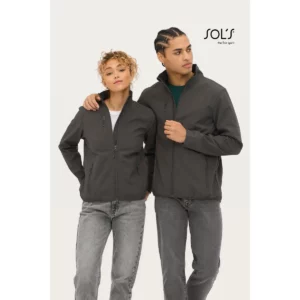Chaqueta softshell mujer SOL’S FALCON WOMEN 03828, vista con modelo.