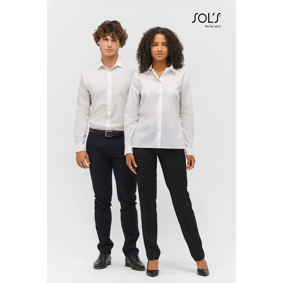 Camisa popelina mujer SOL’S BAILEY WOMEN 04771 2 Camisa popelina mujer SOL’S BAILEY WOMEN 04771, vista con modelo.