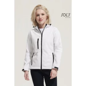 Chaqueta softshell mujer SOL’S REPLAY WOMEN 46802, vista con modelo.