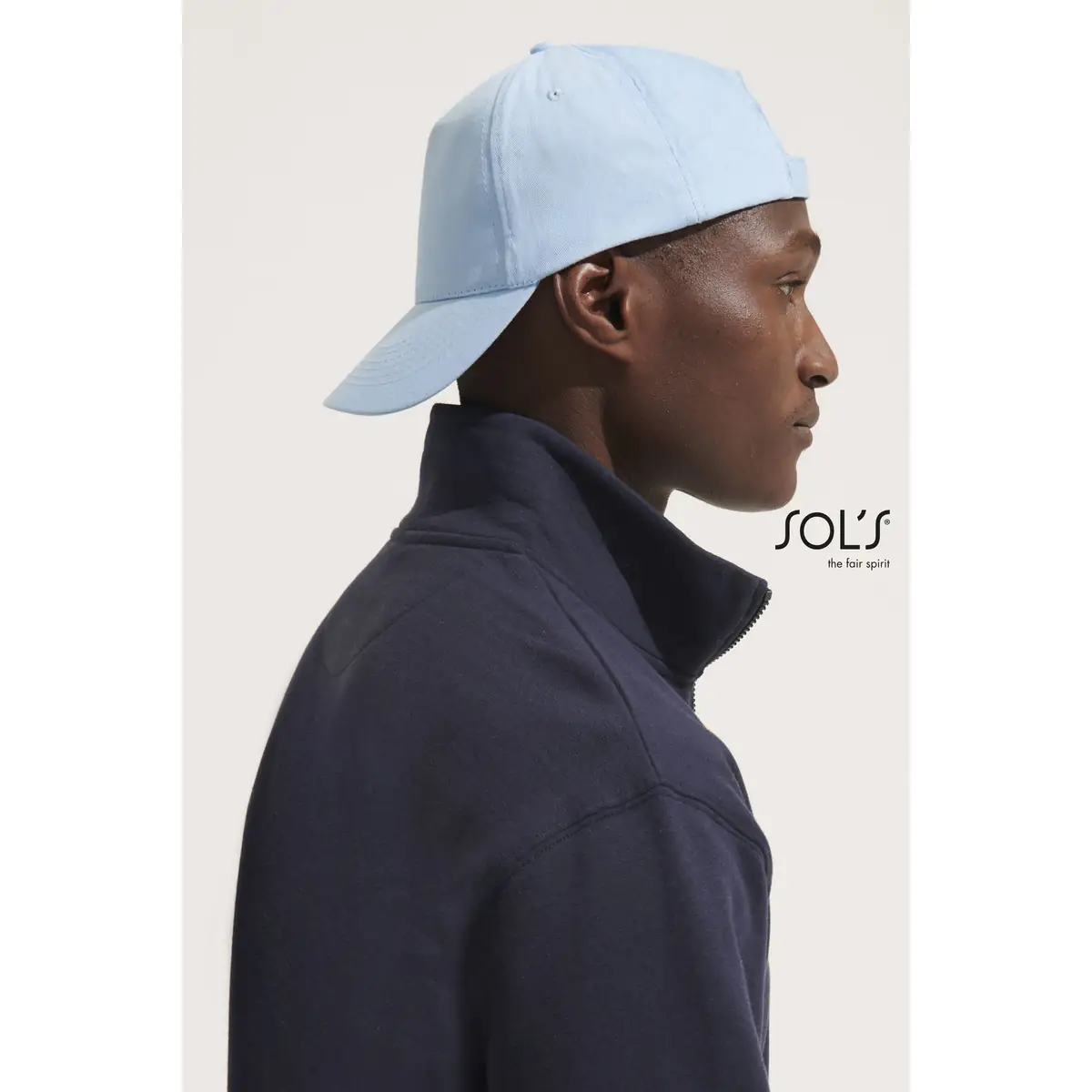Gorra unisex SOL’S SUNNY 88110 2 Gorra unisex SOL’S SUNNY 88110, vista con modelo.