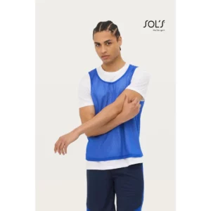 Peto deportivo SOL’S ANFIELD 90210, vista con modelo.