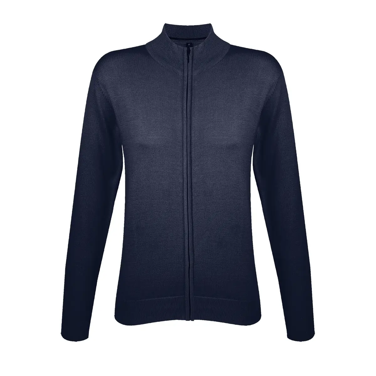 Chaqueta punto cremallera mujer SOL’S GORDON WOMEN 00550 3 Chaqueta punto cremallera mujer SOL’S GORDON WOMEN 00550 en Azul marino, frontal sin persona.