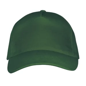 Gorra unisex SOL’S LONG BEACH 00594 en Verde botella, frontal sin persona.