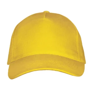 Gorra unisex SOL’S LONG BEACH 00594 en Amarillo, frontal sin persona.