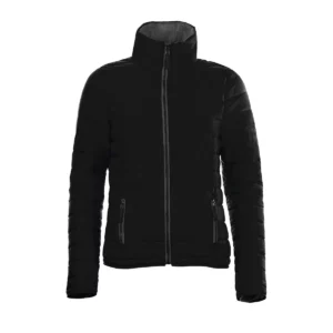 Chaqueta acolchada mujer SOL’S RIDE WOMEN 01170 en Negro, frontal sin persona.
