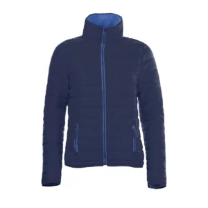 Chaqueta acolchada mujer SOL’S RIDE WOMEN 01170 en Azul marino, frontal sin persona.