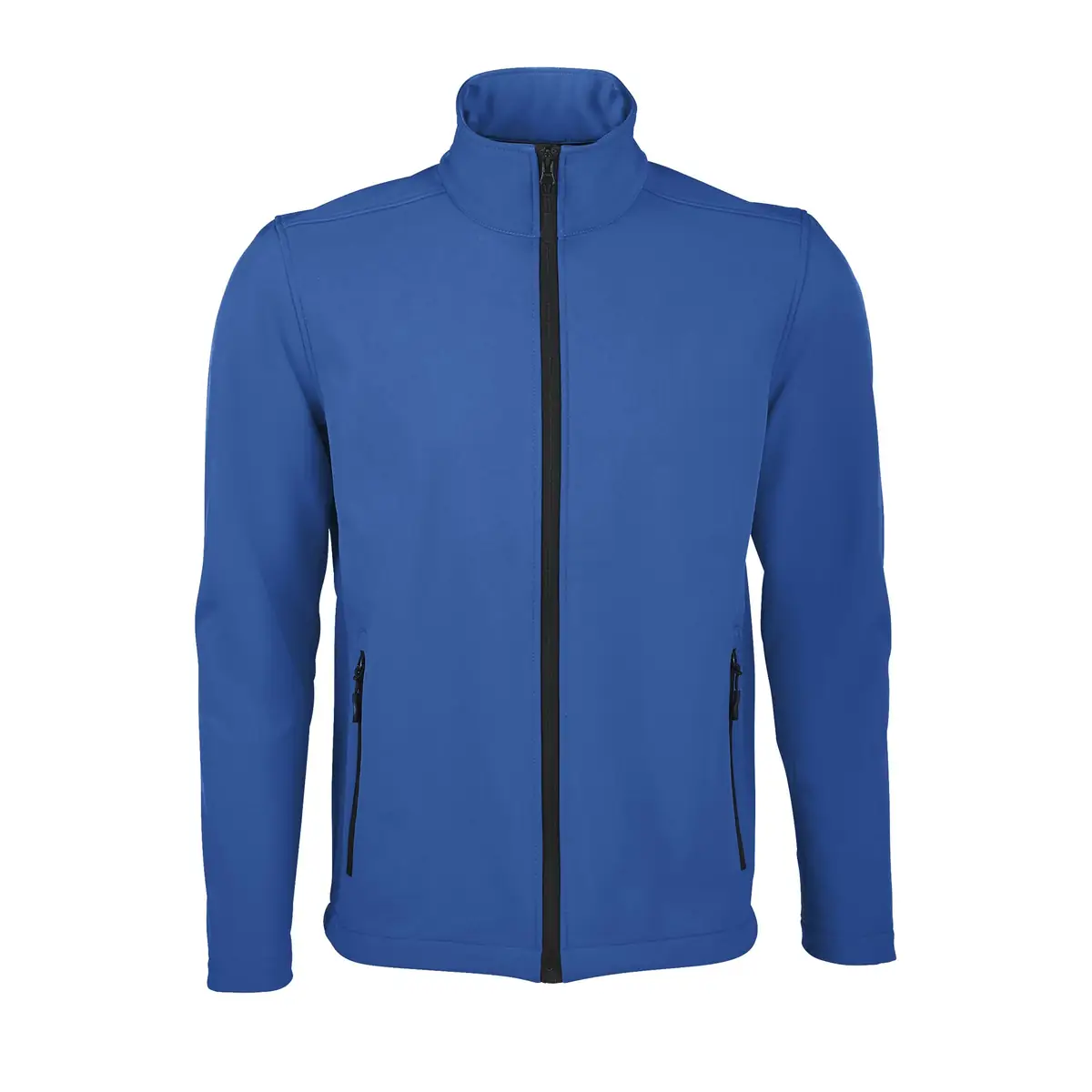 Chaqueta softshell hombre SOL’S RACE MEN 01195 6 Chaqueta softshell hombre SOL’S RACE MEN 01195 en Azul royal, frontal sin persona.
