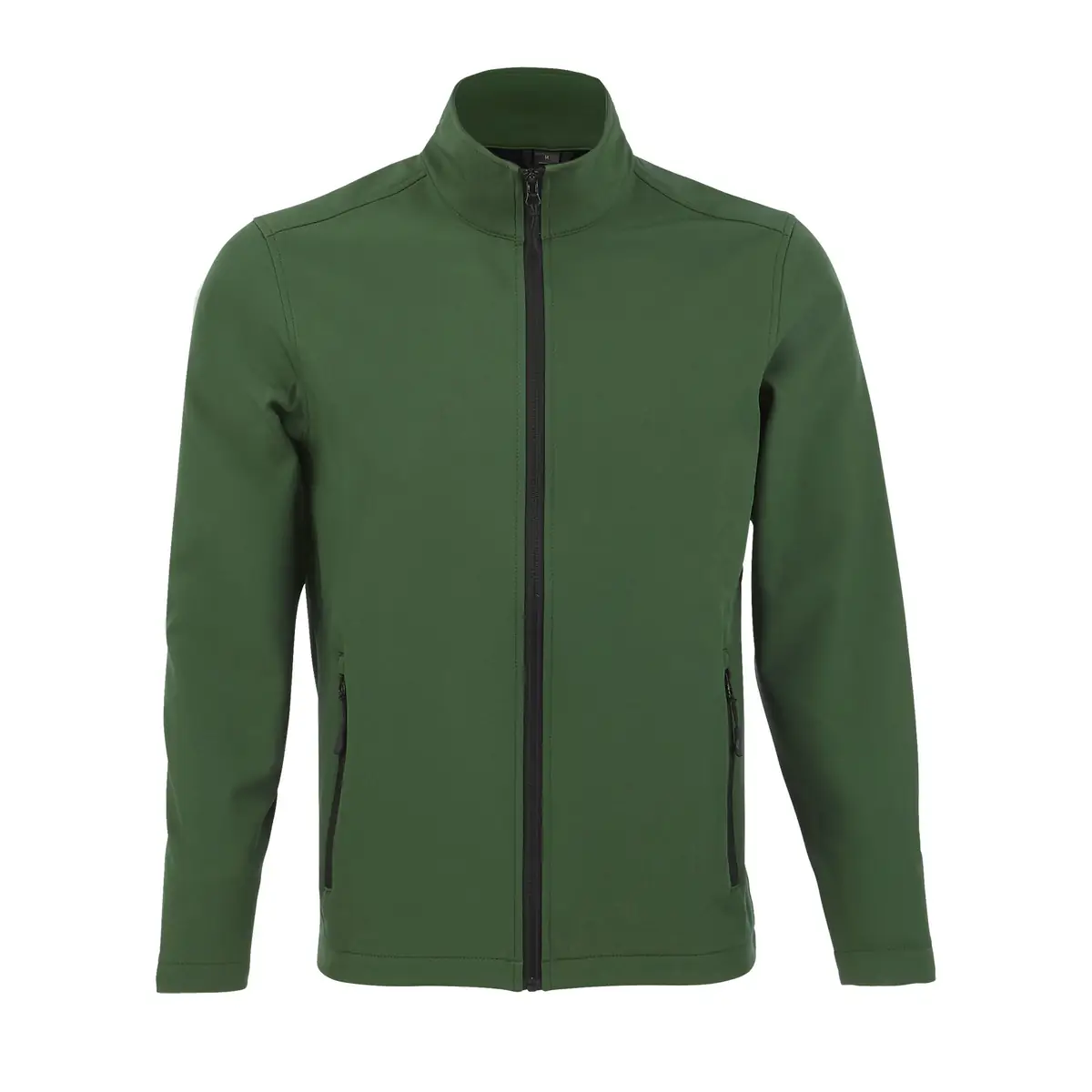 Chaqueta softshell hombre SOL’S RACE MEN 01195 8 Chaqueta softshell hombre SOL’S RACE MEN 01195 en Verde botella, frontal sin persona.
