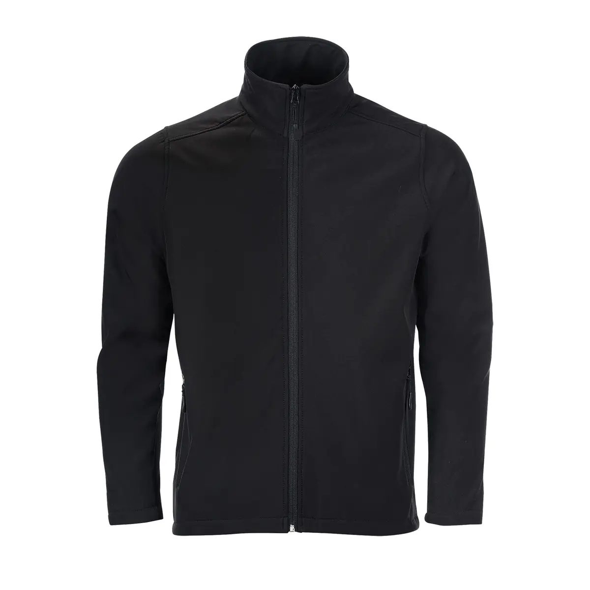 Chaqueta softshell hombre SOL’S RACE MEN 01195 3 Chaqueta softshell hombre SOL’S RACE MEN 01195 en Negro, frontal sin persona.
