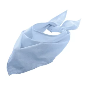 Bandana SOL’S BANDANA 01198 en Azul cielo, vista frontal sin persona.