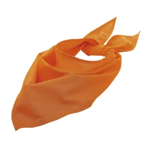 Bandana SOL’S BANDANA 01198 en Naranja, vista frontal sin persona.